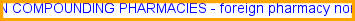 Canadian compounding pharmacies